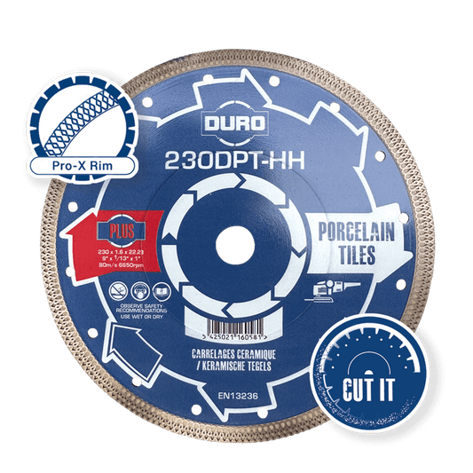 Duro DPT-HH / DPT Porcelain Tile Diamond Blade