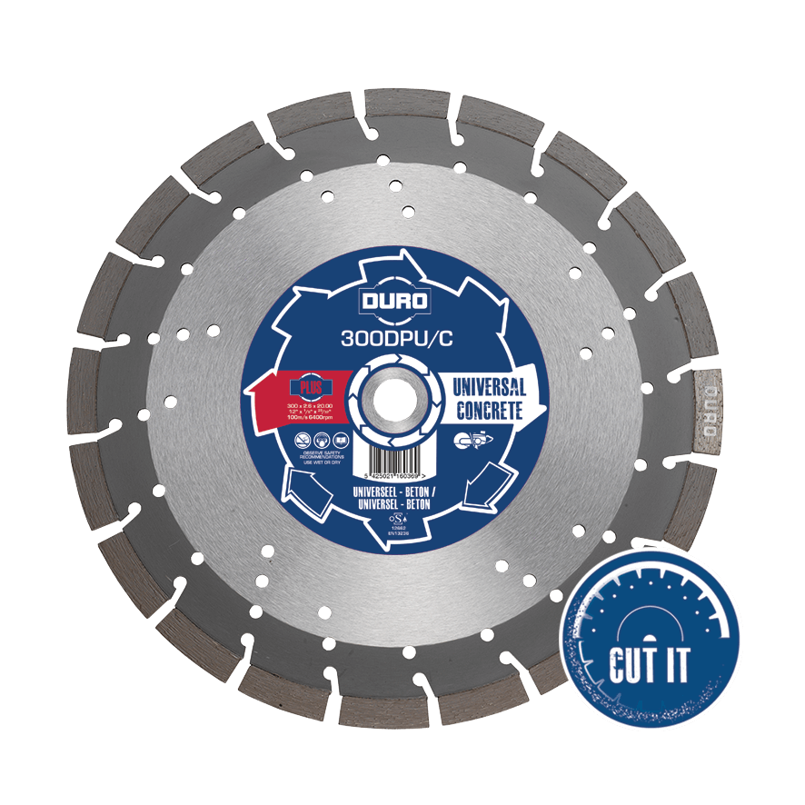 Duro DPU/C Construction & Building Materials Diamond Blade