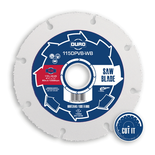 Duro DPVB-WB Carbide Grit Angle Grinder Blade