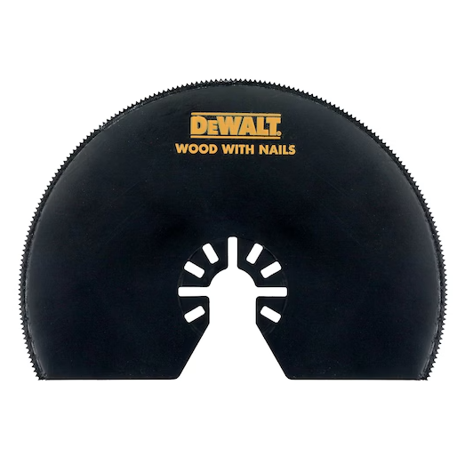 Dewalt Bi-Metal Semi-Circular Oscillation Saw Blade 100mm