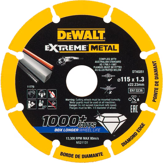 Dewalt Extreme Diamond Disc for Metal