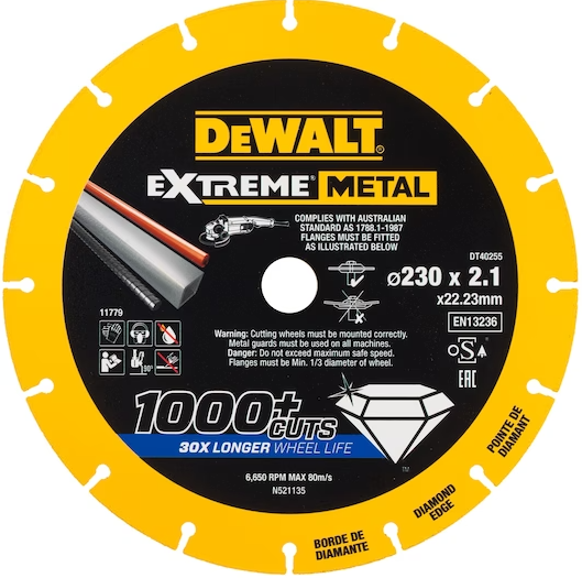 Dewalt Extreme Diamond Disc for Metal
