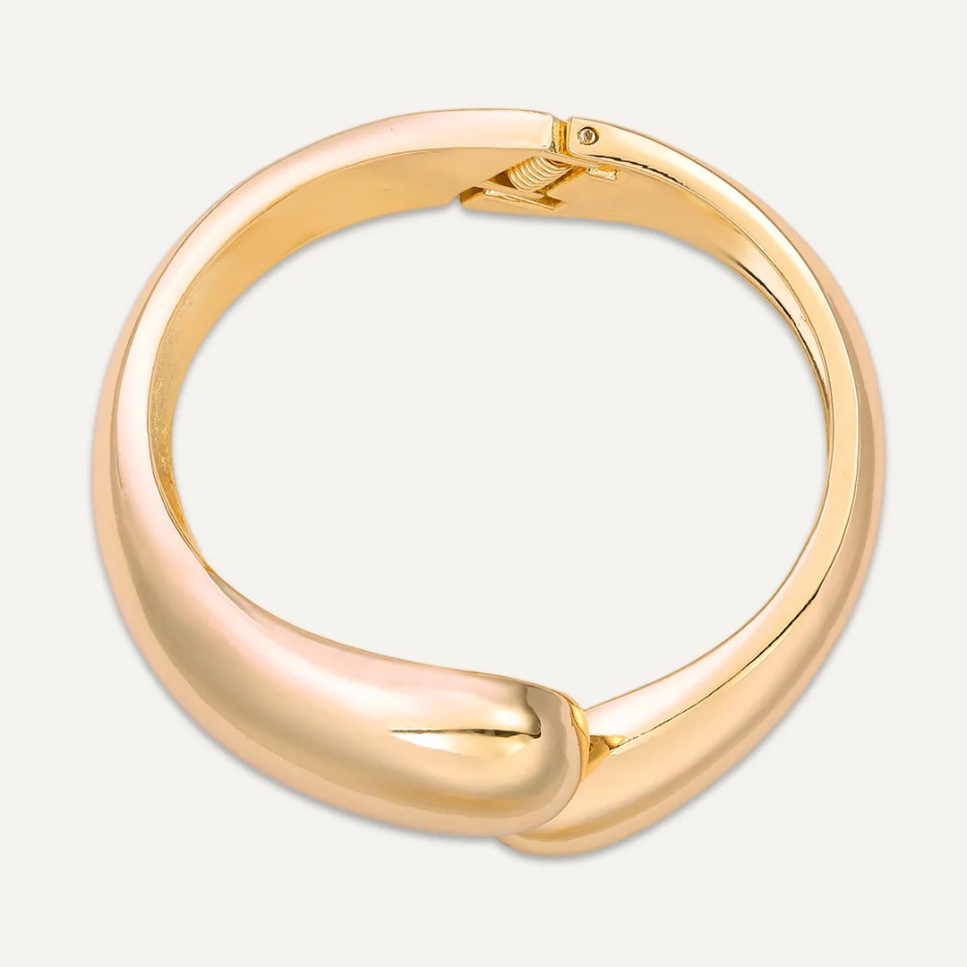 D&X Sleek Chunky Bangle Bracelet
