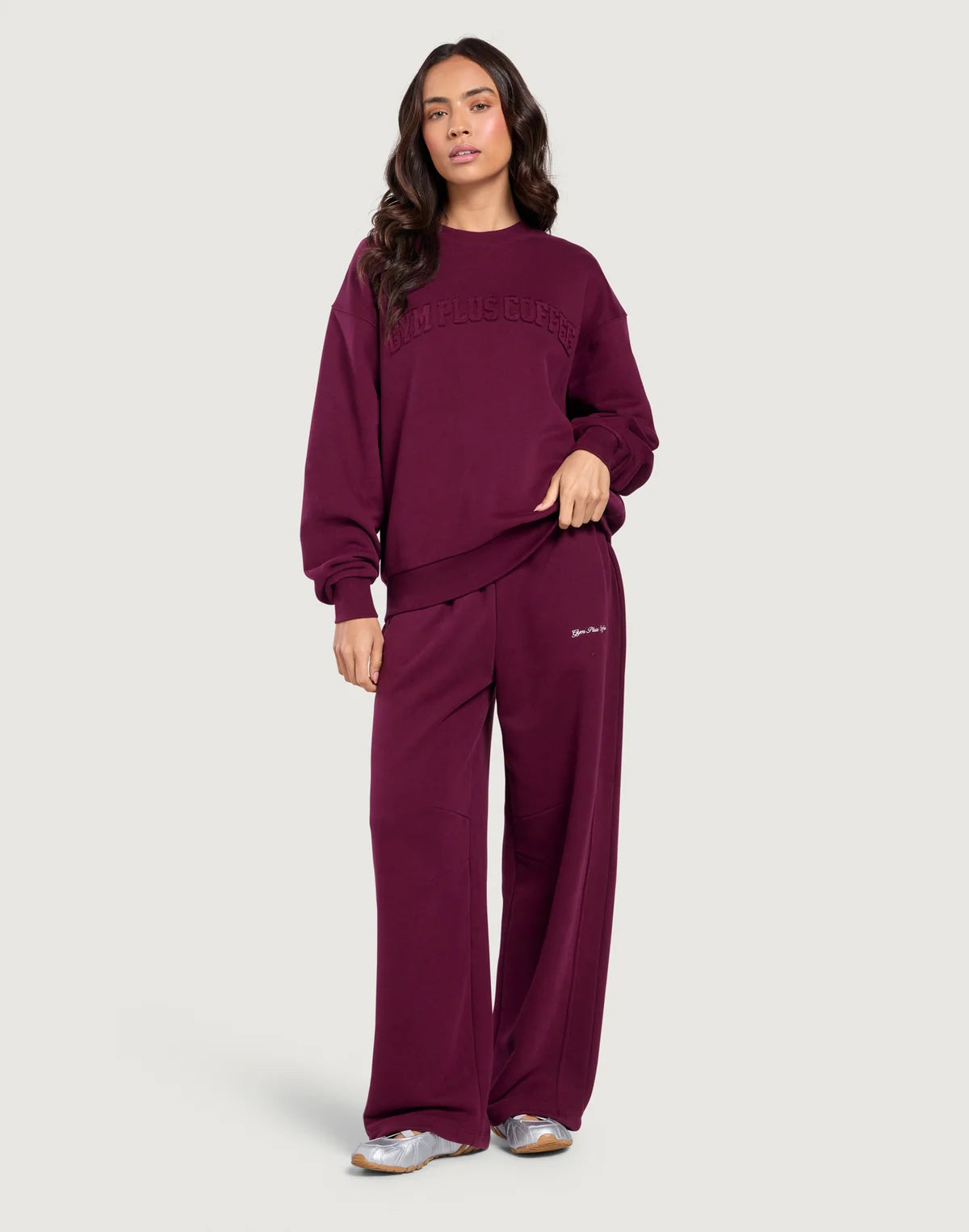 Gym+Coffee Daily Relaxed Fit Crewneck Sweatshirt