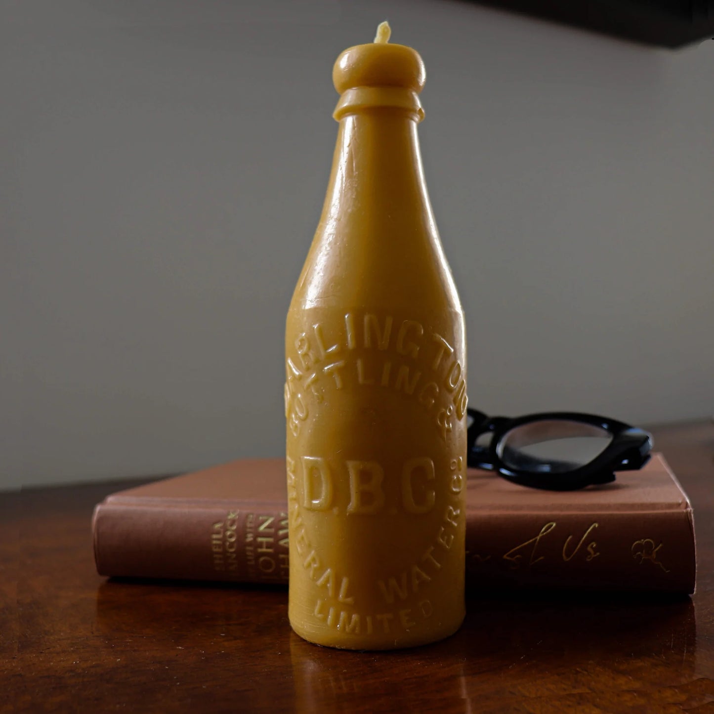 Askew Candles Darlington Bottling Company Beeswax Candle