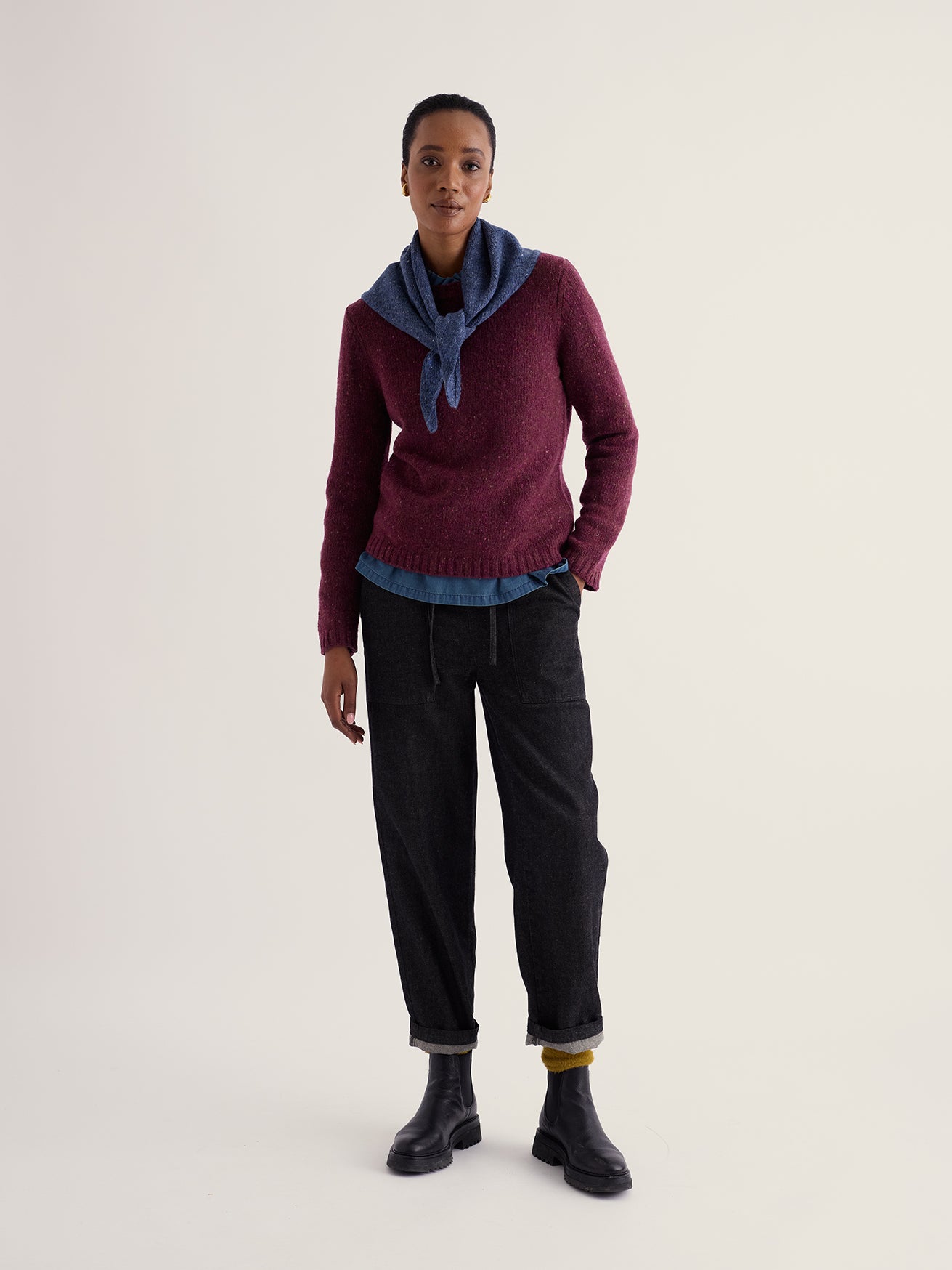 Seasalt Dawson Pick Jumper with Merino