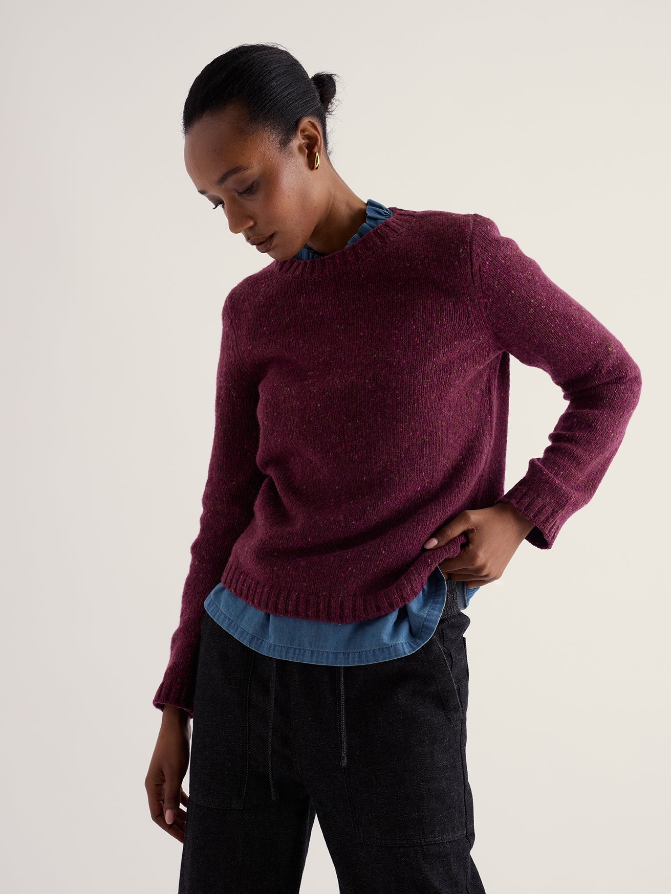 Seasalt Dawson Pick Jumper with Merino