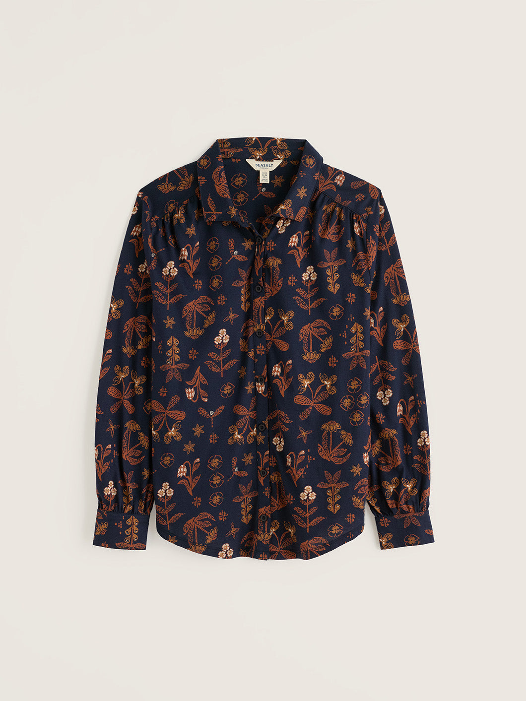 Seasalt Deer Path Relaxed Fit Jersey Shirt