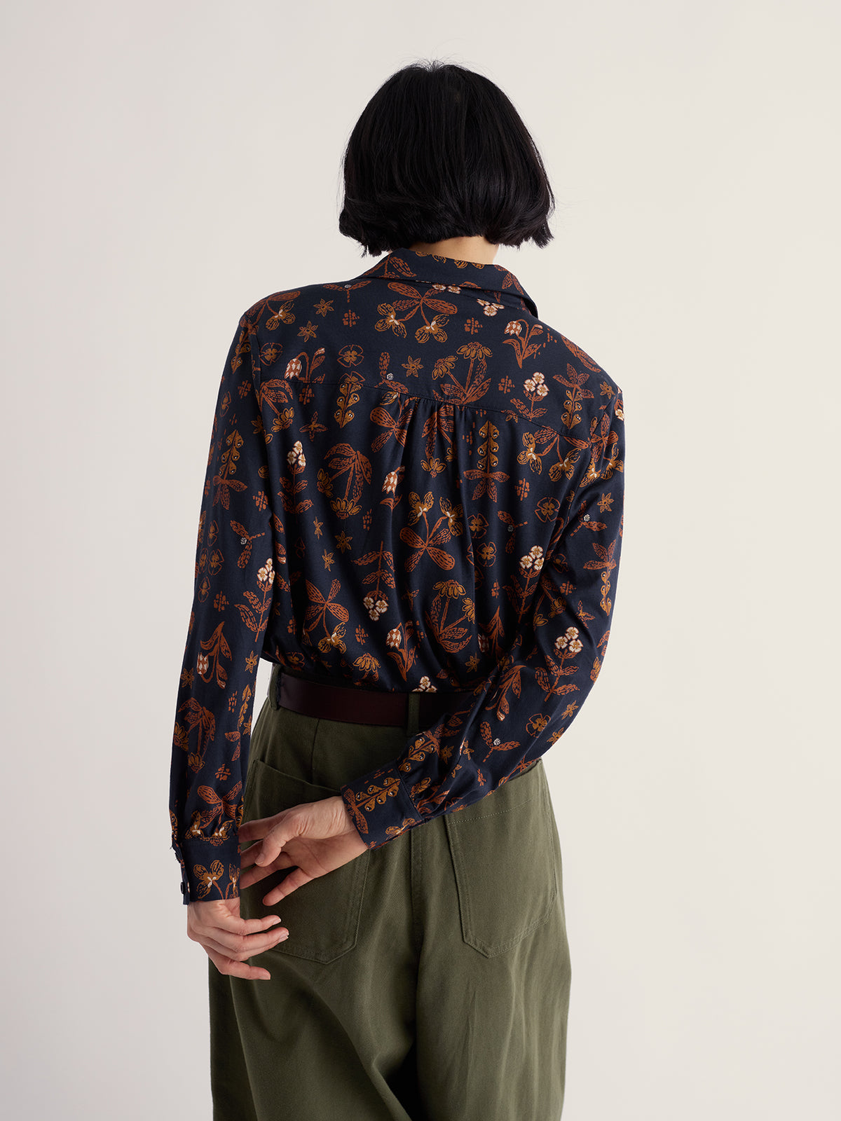 Seasalt Deer Path Relaxed Fit Jersey Shirt