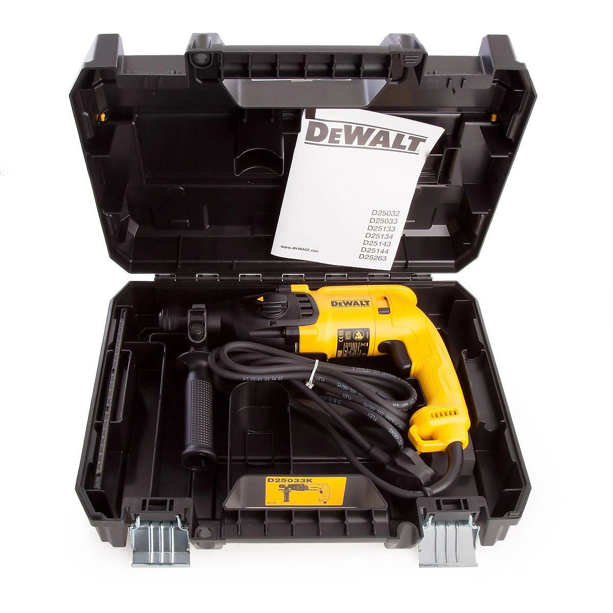 Dewalt D25033K-GB SDS Plus 3-Mode Hammer Drill 240V