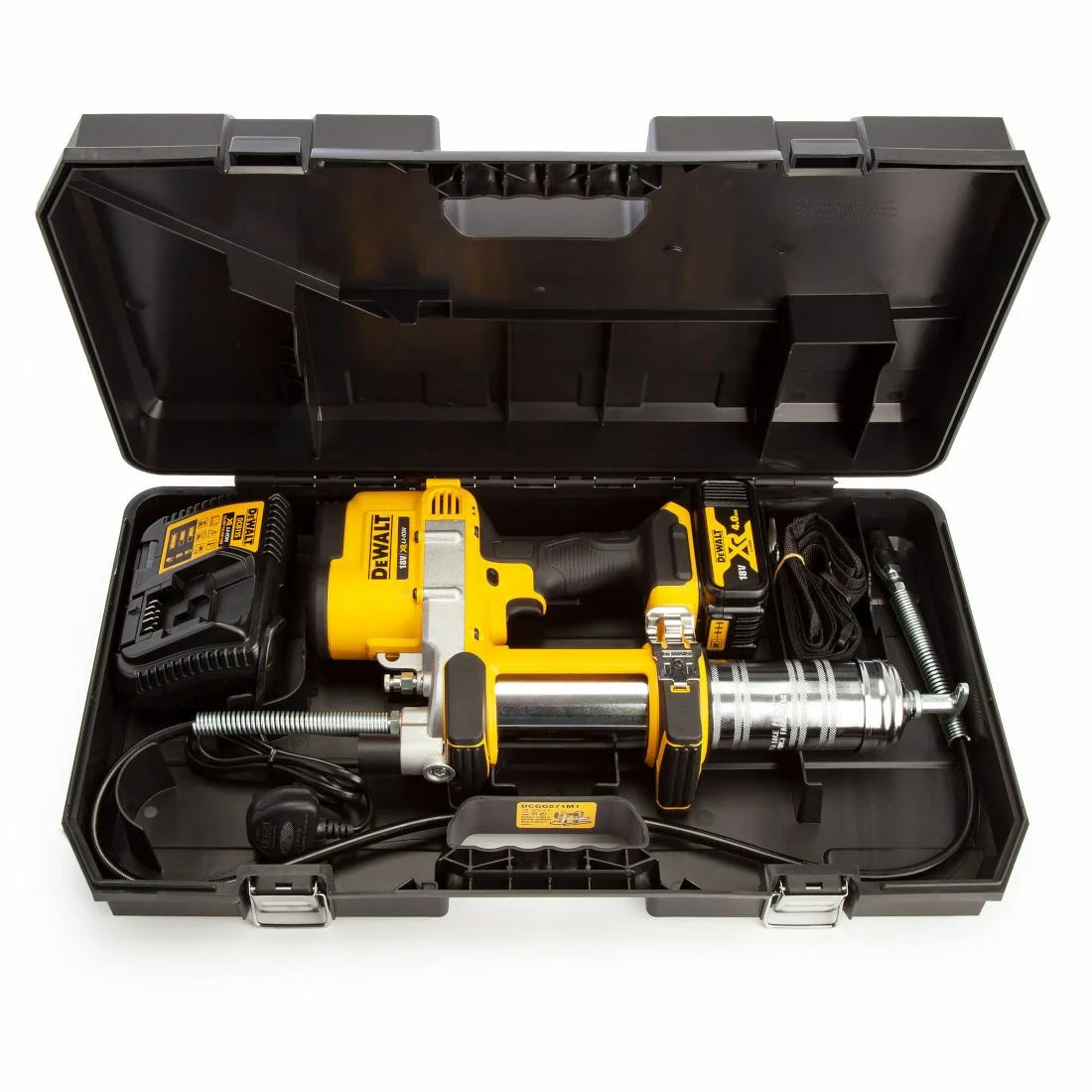 Dewalt DCGG571M1-GB 18v XR Cordless Grease Gun