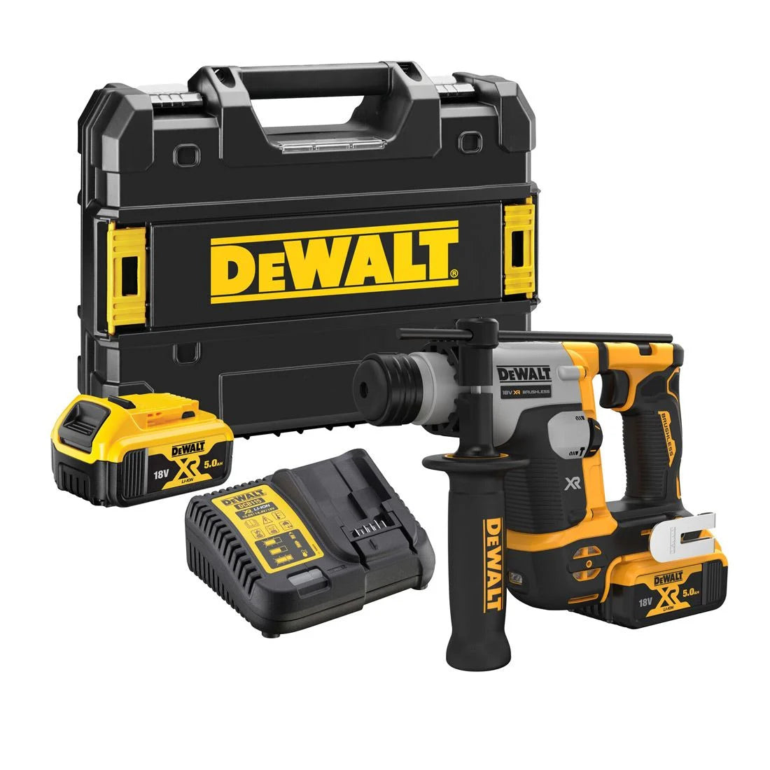 Dewalt DCH172P2-GB 18v XR Brushless 16mm SDS Plus Rotary Hammer Drill