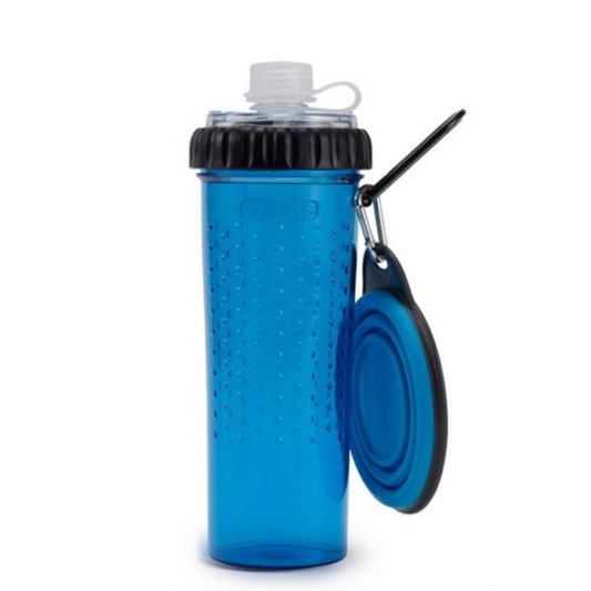 Dexas Snack-DuO with Companion Cup Pro Blue