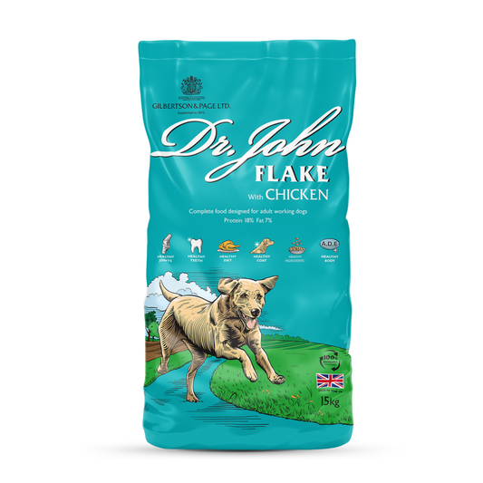 Dr John Chunky Flake Dog Food 15kg