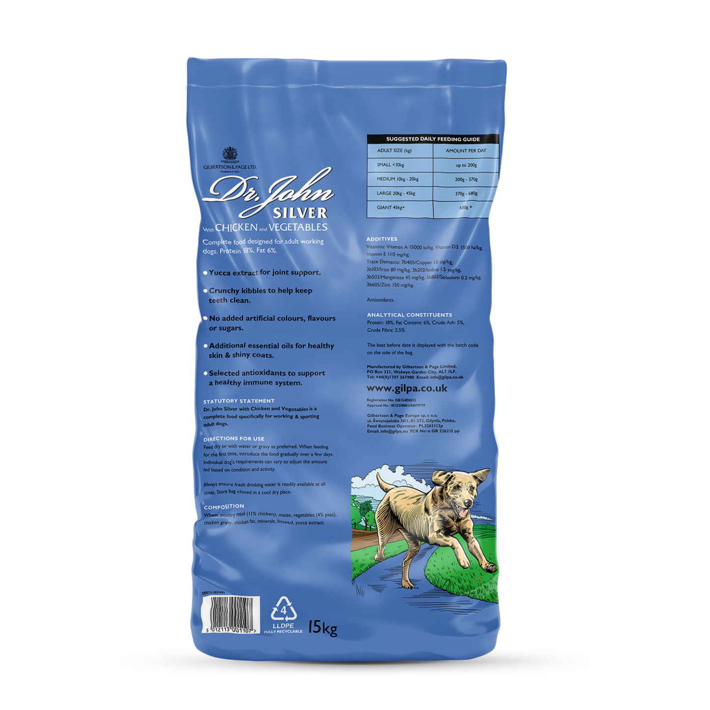 Dr John Silver Chicken & Vegetables 4kg