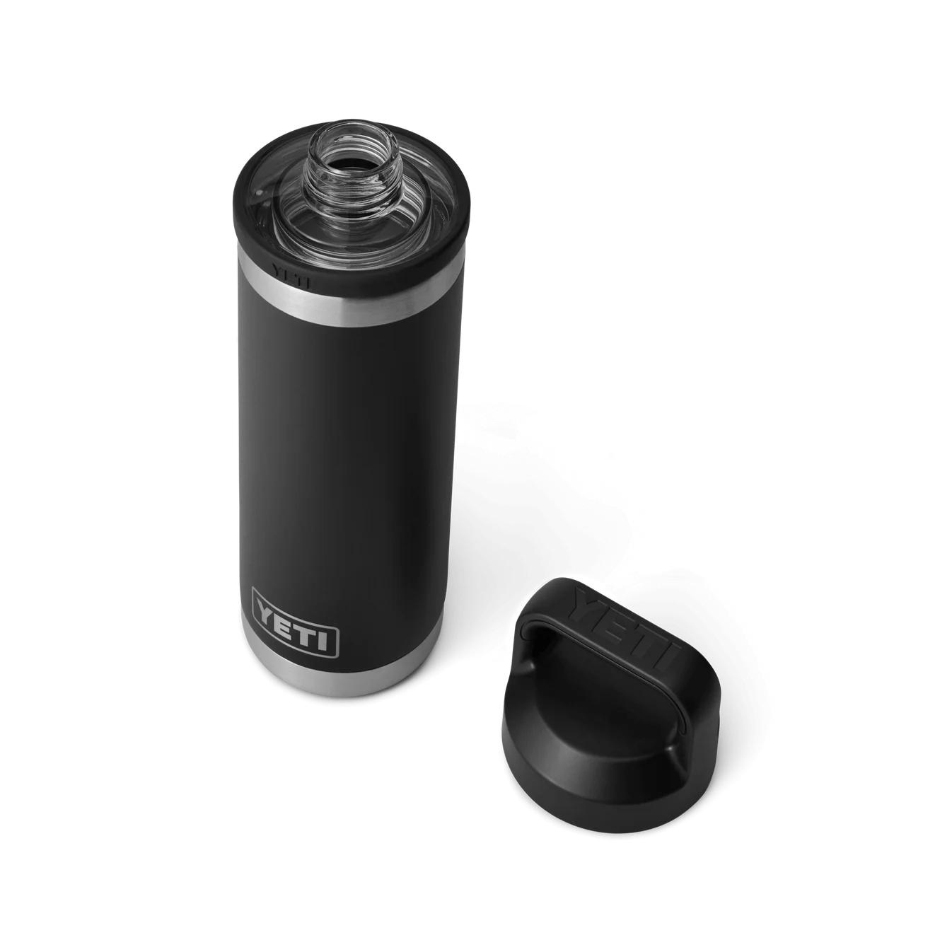 YETI Rambler 18 oz (532ml) Bottle with Chug Cap - Black