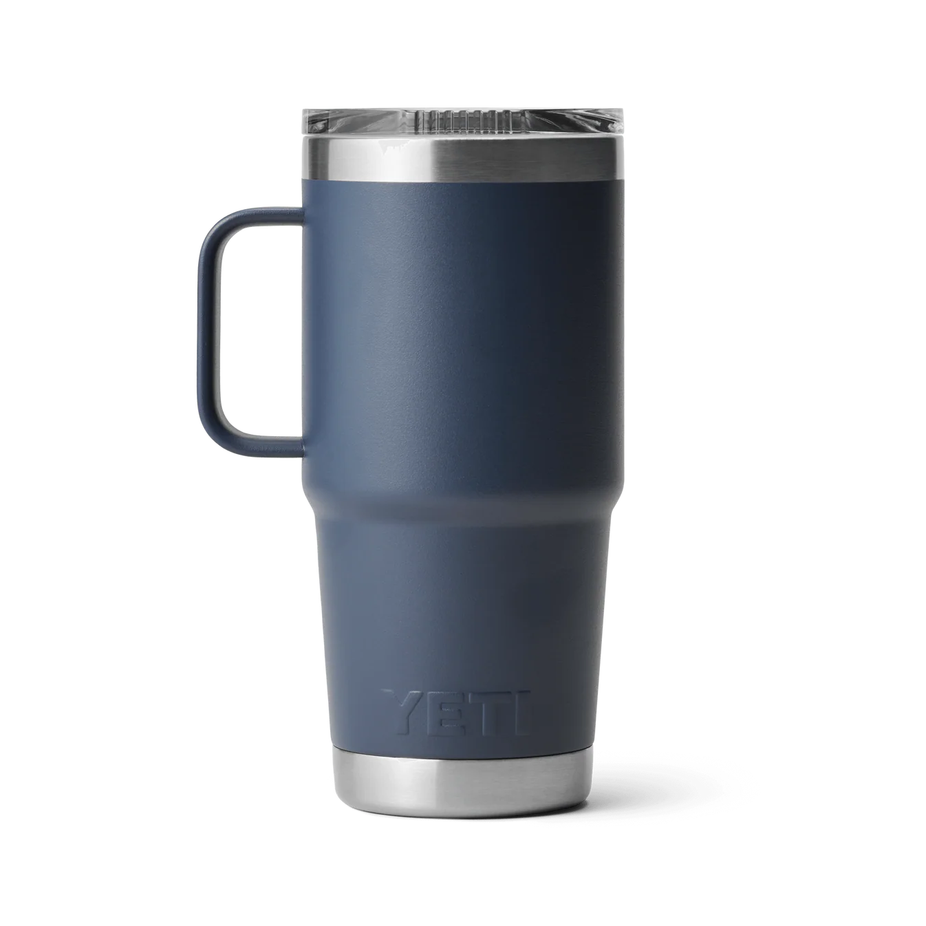 YETI Rambler 20 oz (591 ml) Travel Mug with Stronghold Lid - Navy