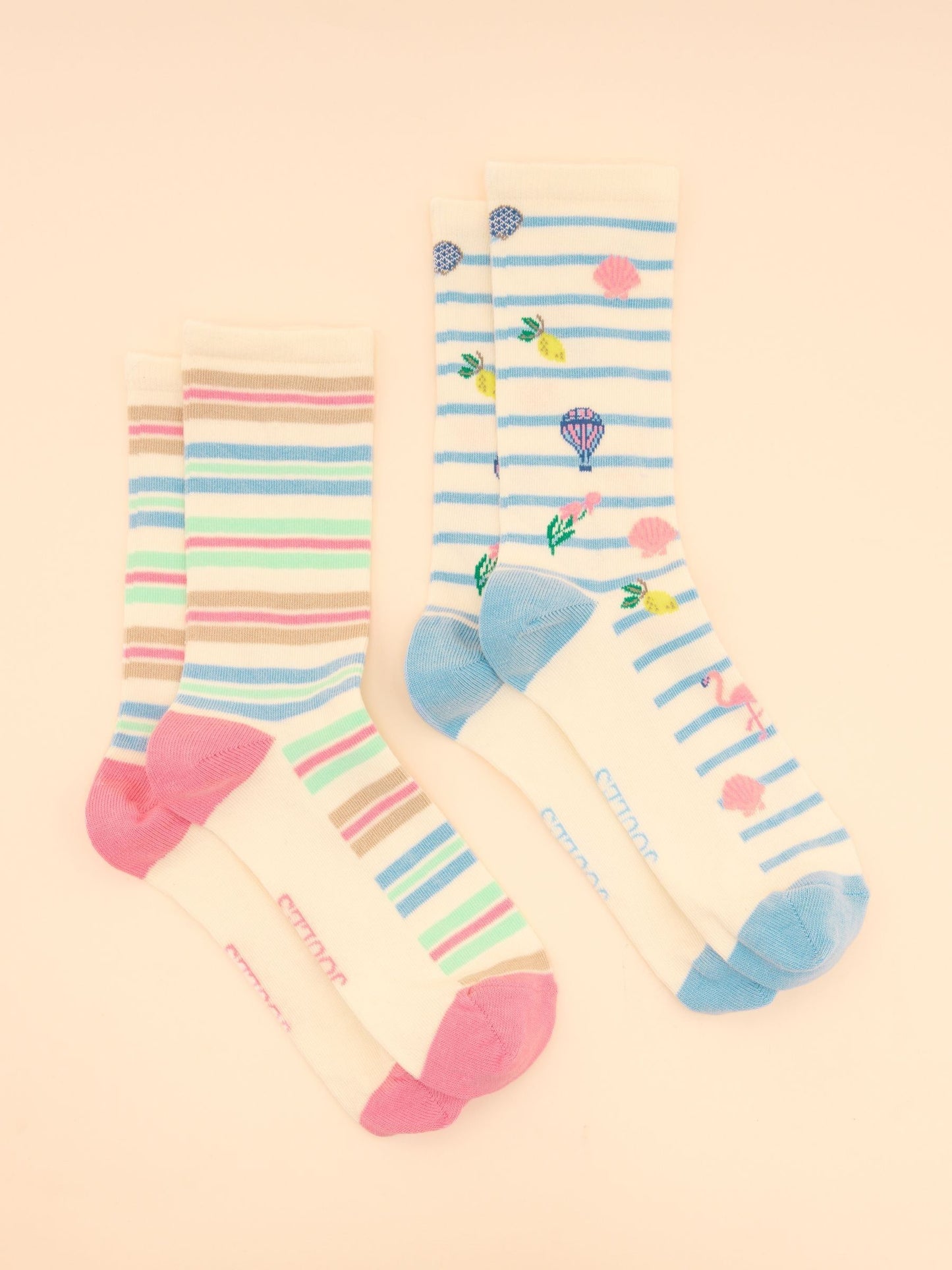 Joules Everyday Women's 2 Pack Socks