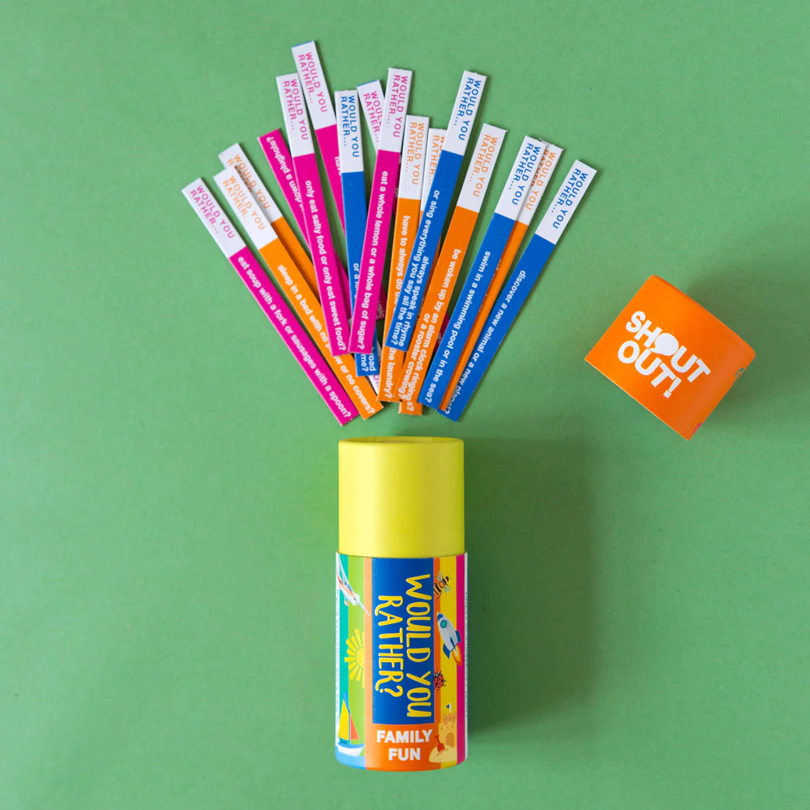 Talking Tables Would Your Rather Shout Out Family Game