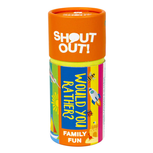 Talking Tables Would Your Rather Shout Out Family Game