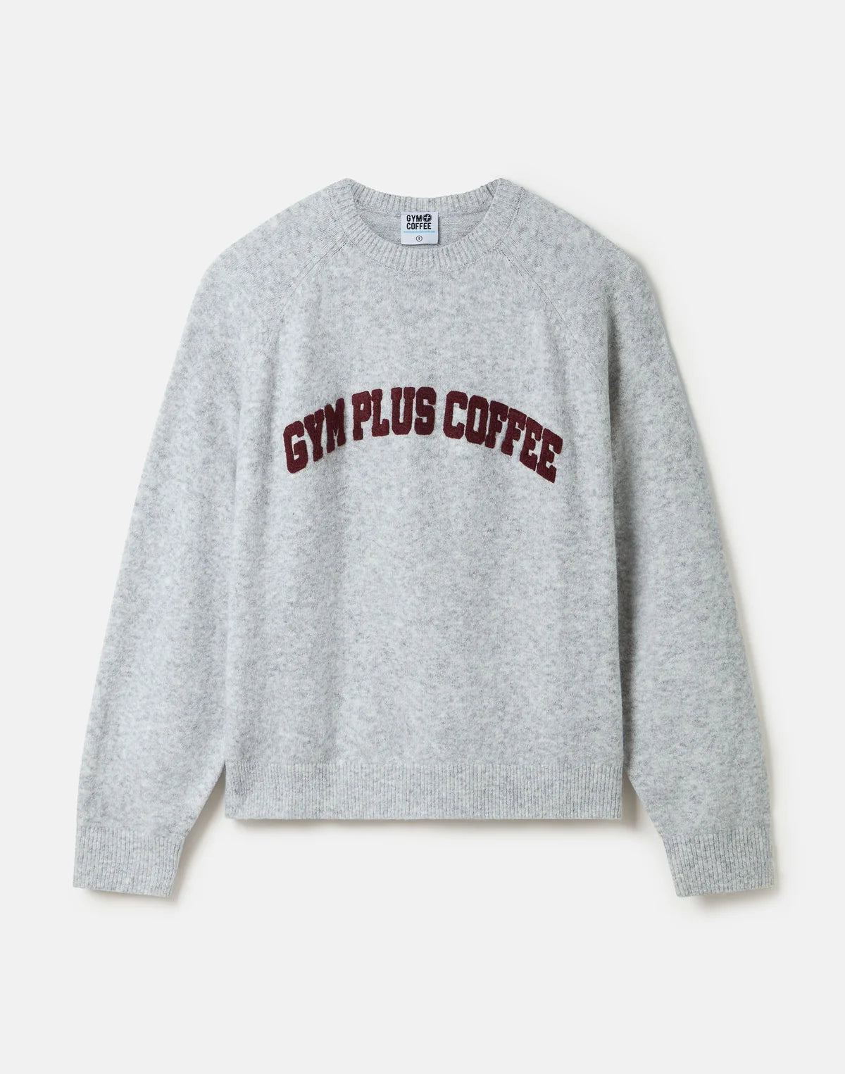 Gym+Coffee Graphic Knit Crew Neck Jumper