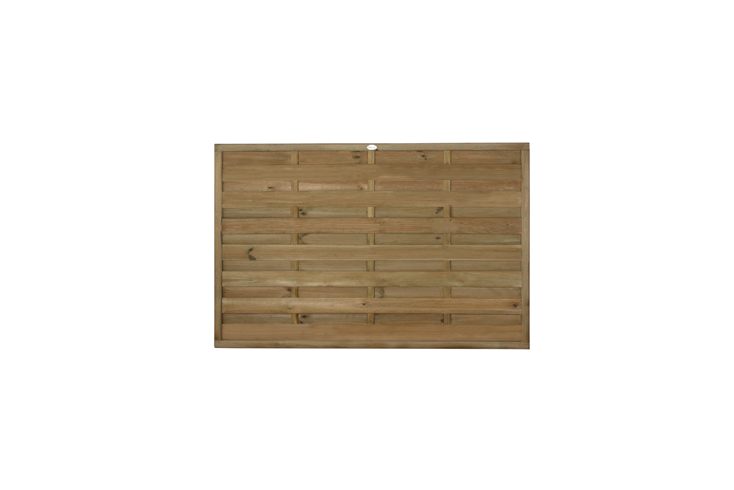 Forest Garden Pressure Treated Decorative Europa Plain Fence Panel