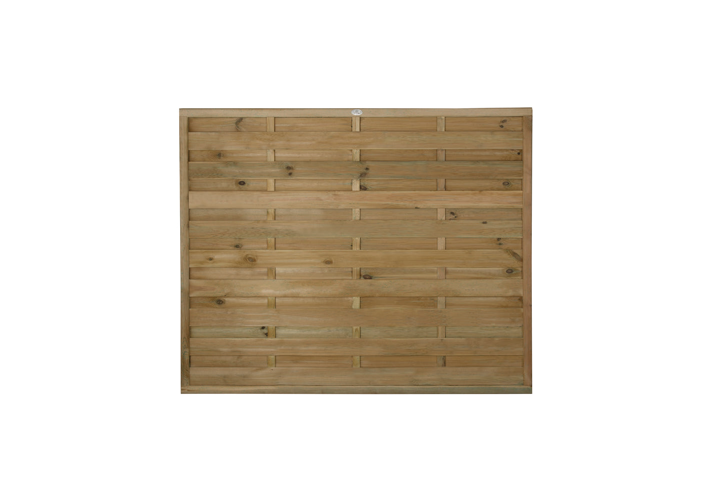 Forest Garden Pressure Treated Decorative Europa Plain Fence Panel