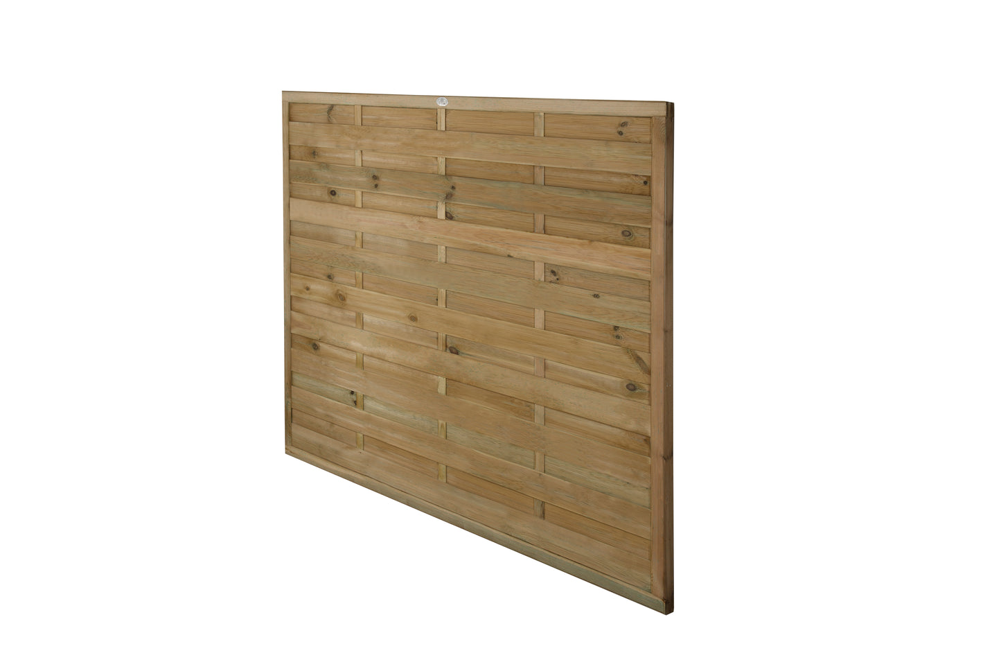Forest Garden Pressure Treated Decorative Europa Plain Fence Panel