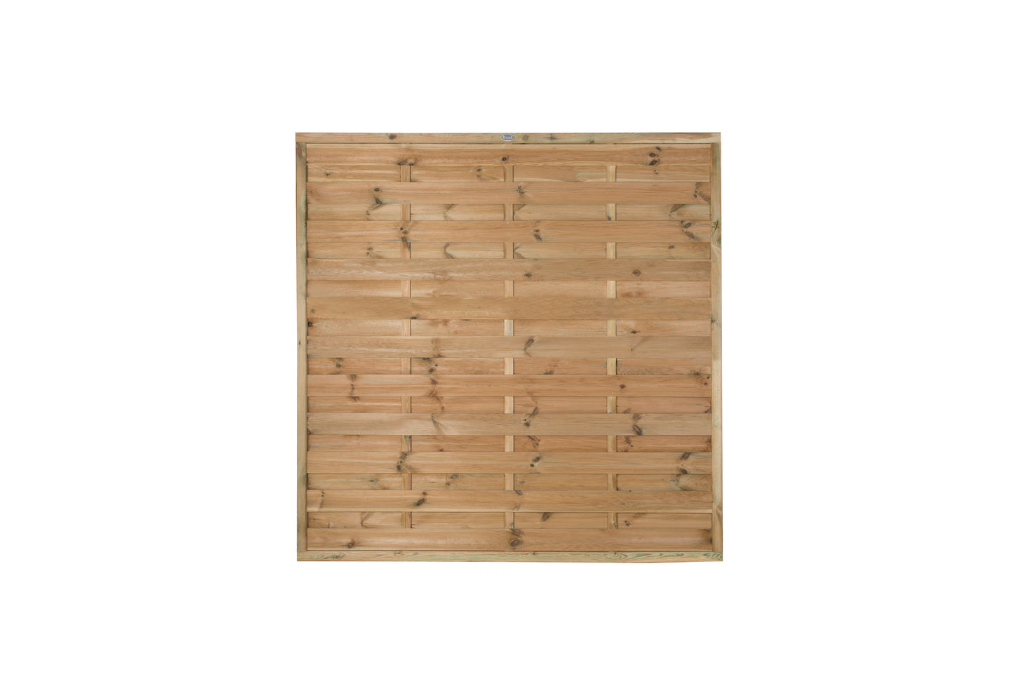 Forest Garden Pressure Treated Decorative Europa Plain Fence Panel