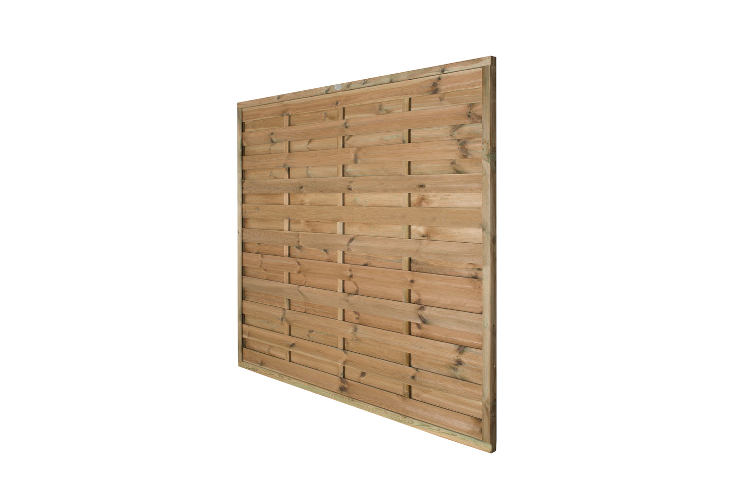 Forest Garden Pressure Treated Decorative Europa Plain Fence Panel