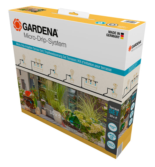 Gardena Micro-Drip-Irrigation Terrace Set (30 plants)