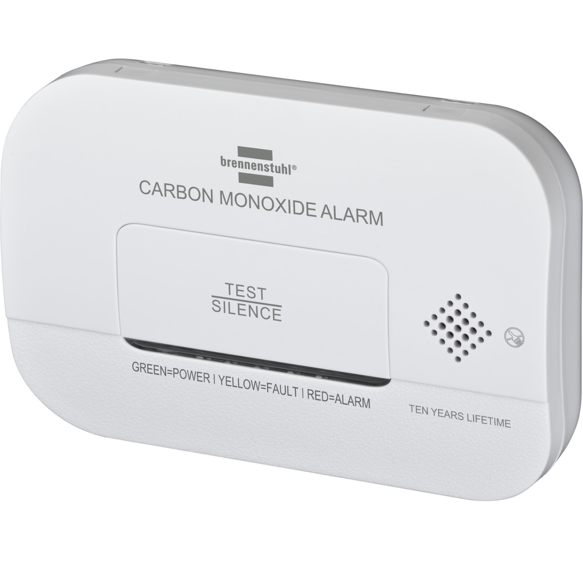 Brennenstuhl Carbon Monoxide Detector A3030 wall mounted safety alarm