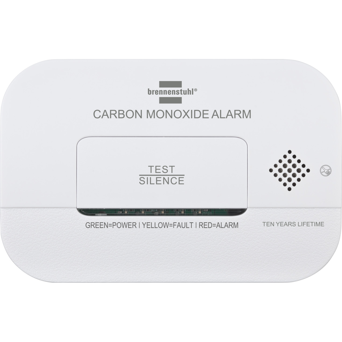 Brennenstuhl Carbon Monoxide Detector A3030 wall mounted safety alarm