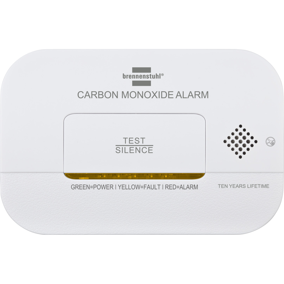 Brennenstuhl Carbon Monoxide Detector A3030 wall mounted safety alarm
