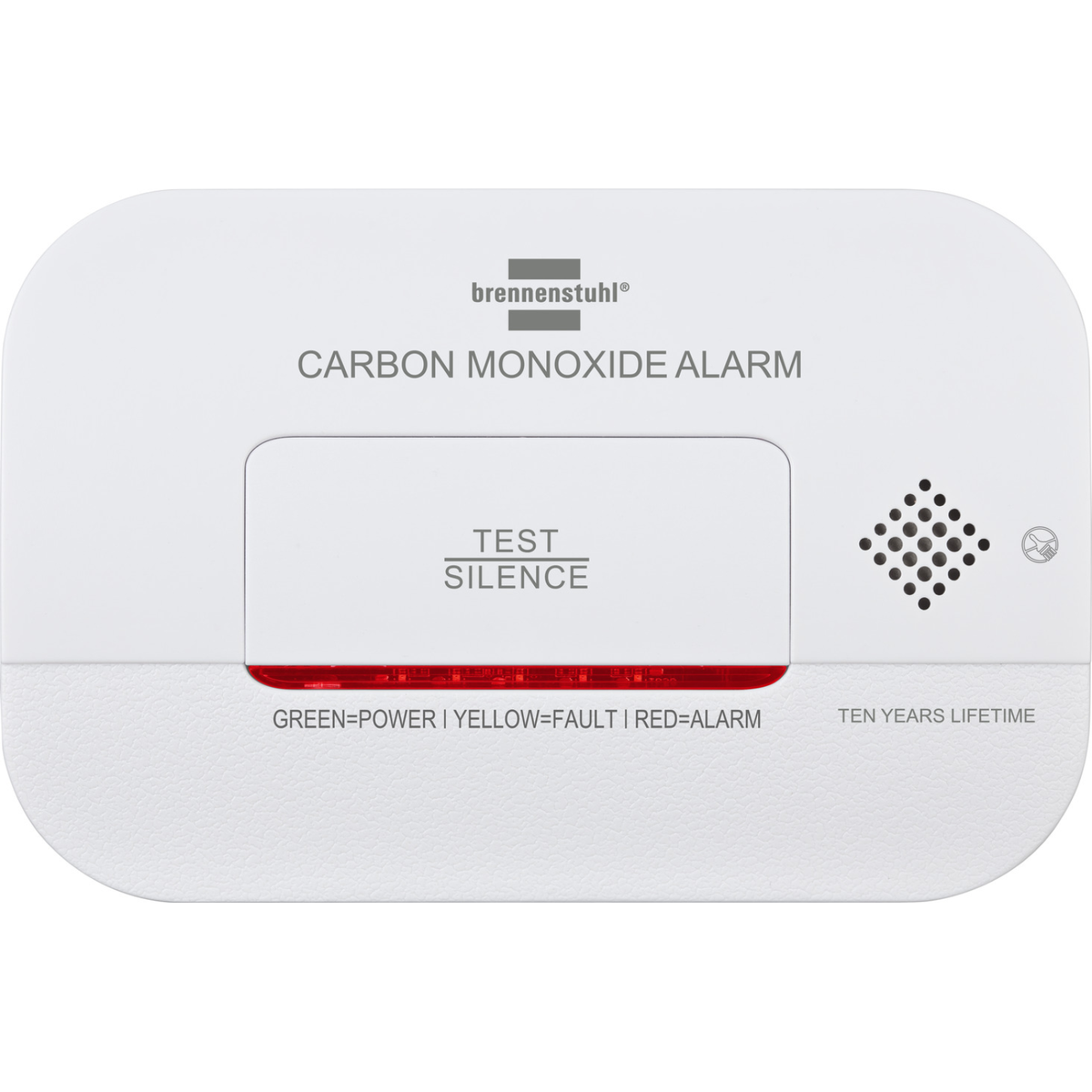Brennenstuhl Carbon Monoxide Detector A3030 wall mounted safety alarm