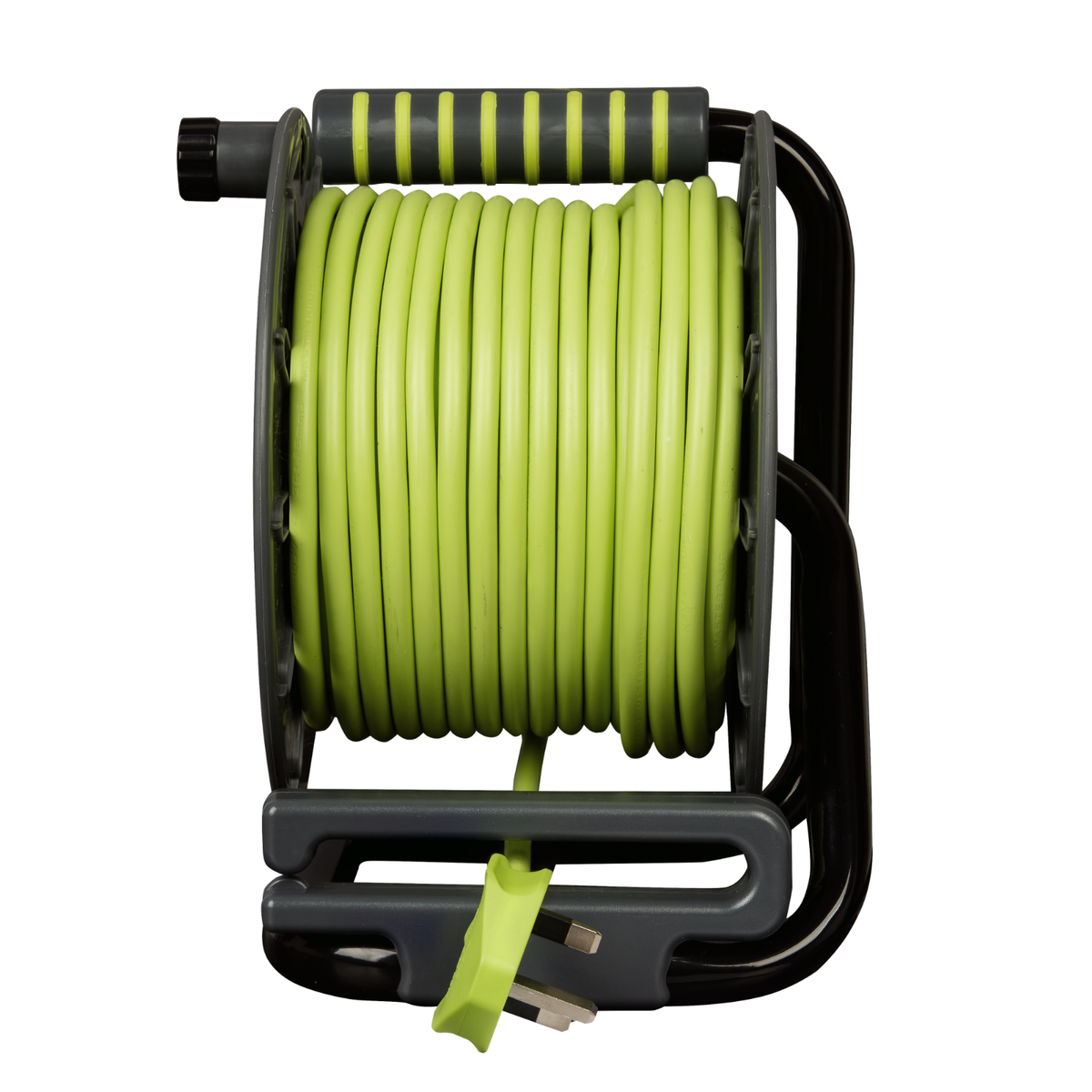 Masterplug 2 socket 25m cable reel with USB A and C ports