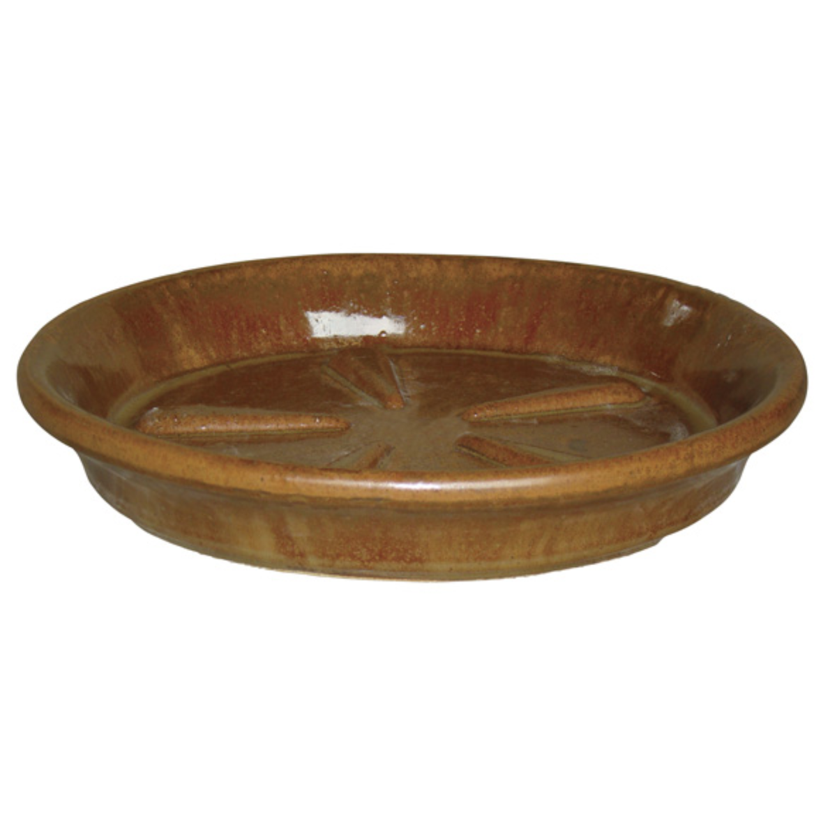 Errington Reay extra large salt glazed ceramic planter saucer