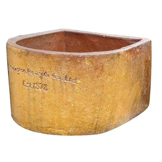 Errington Reay Courtyard Old Leather Rounded Tub Planter