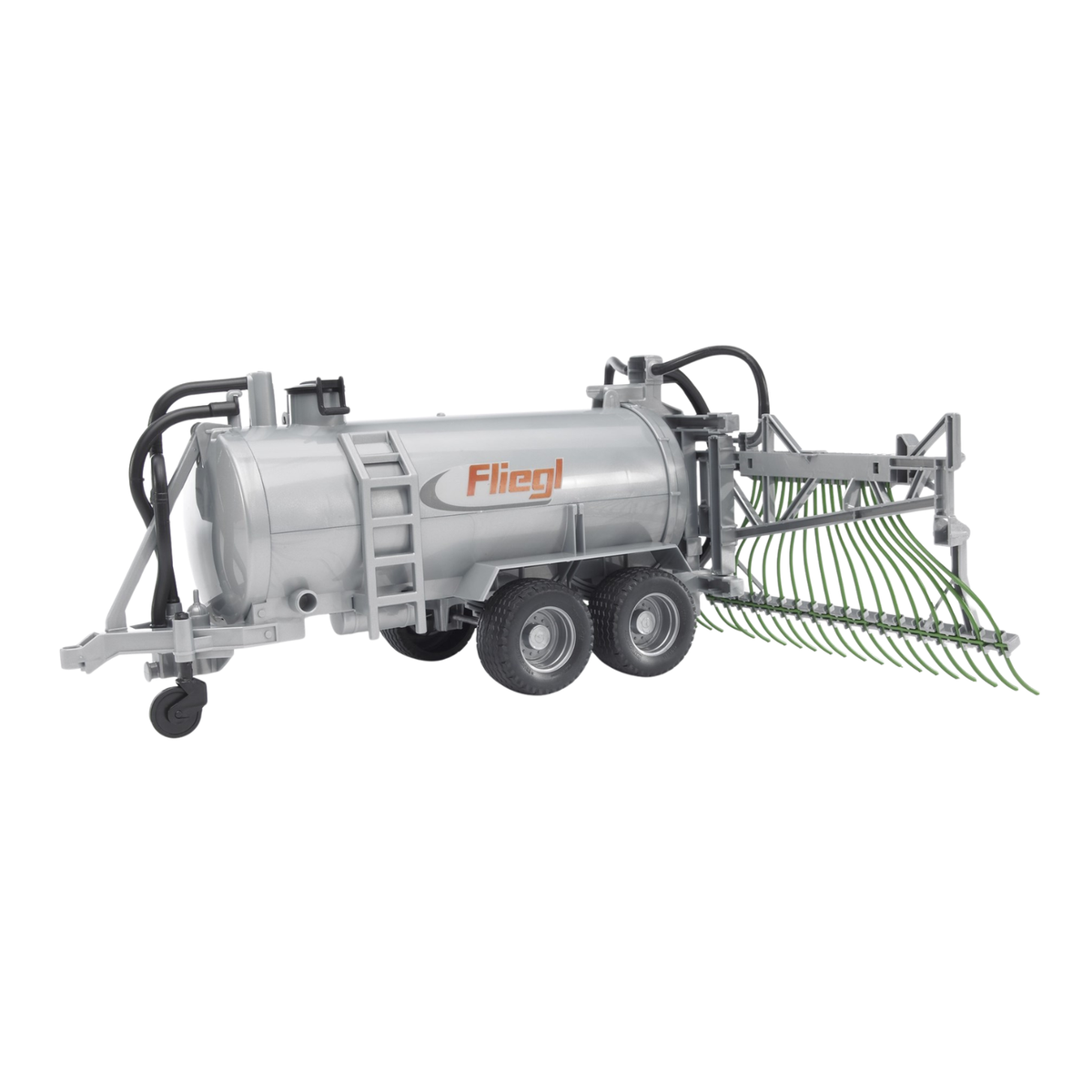 Bruder Fliegl barrel trailer with spread tubes 1:16 scale toy implement