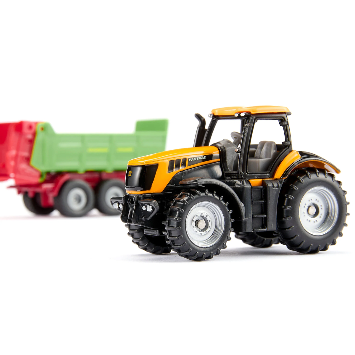 Siku 1133 JCB tractor with Strautmann universal spreader die-cast farm toy