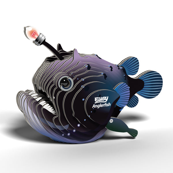 EUGY Anglerfish 3D Card Model Kit