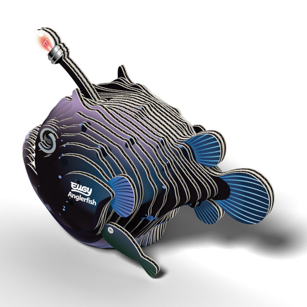 EUGY Anglerfish 3D Card Model Kit
