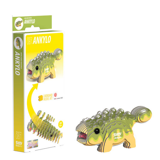 EUGY Ankylo 3D Card Model Kit
