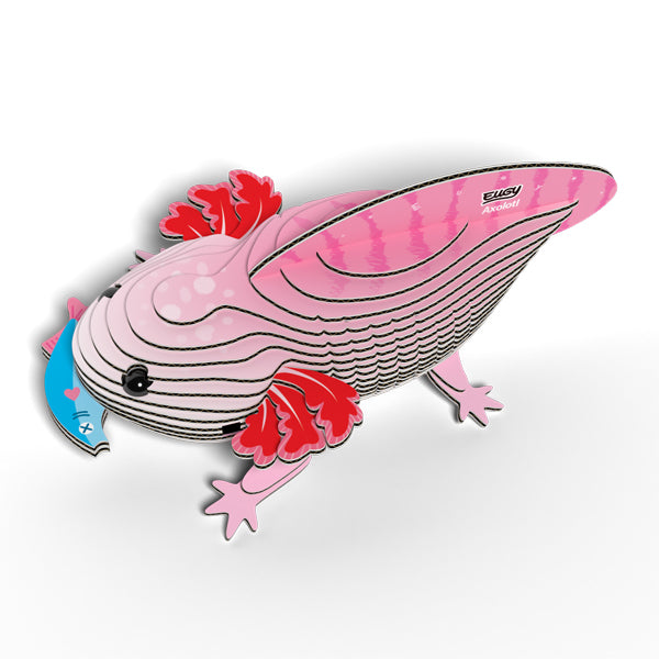 EUGY Axolotl 3D Card Model Kit
