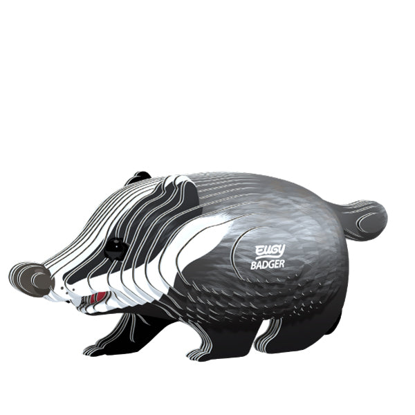 EUGY Badger 3D Card Model Kit