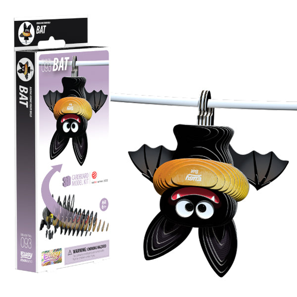 EUGY Bat 3D Card Model Kit