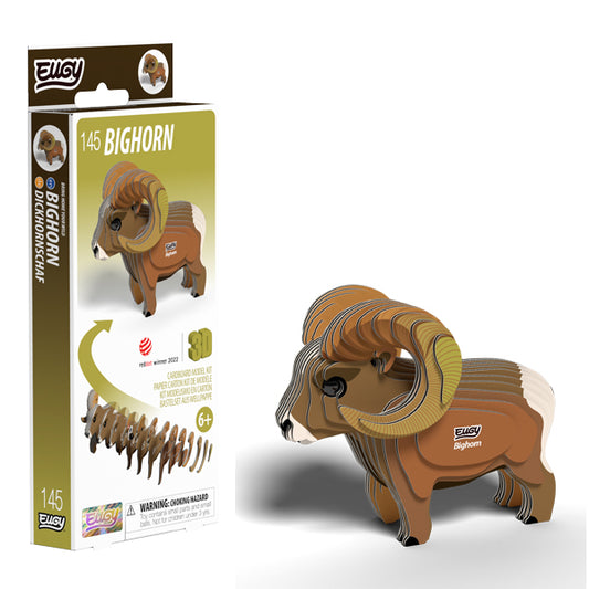 EUGY Bighorn 3D Card Model Kit