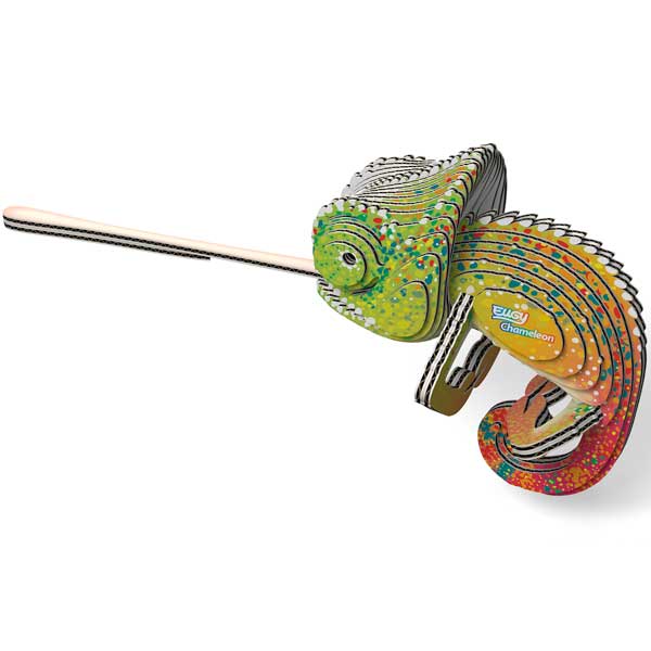 EUGY Chameleon 3D Card Model Kit