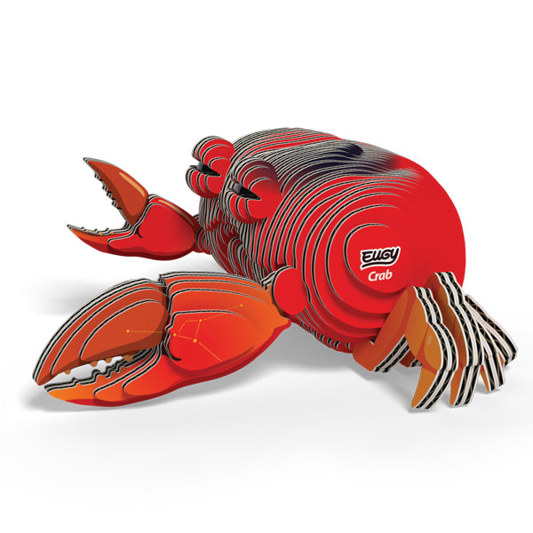 EUGY Crab 3D Card Model Kit