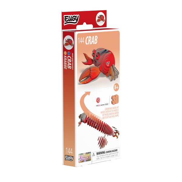 EUGY Crab 3D Card Model Kit